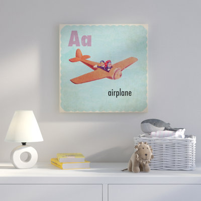 Airplane - Wrapped Canvas Print