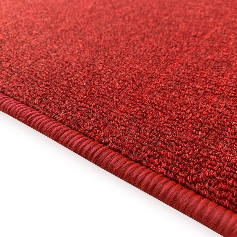Tapis de couloir rouge Ella-Sophia, Tapis de couloir 2 pi 2 po x 29 pi