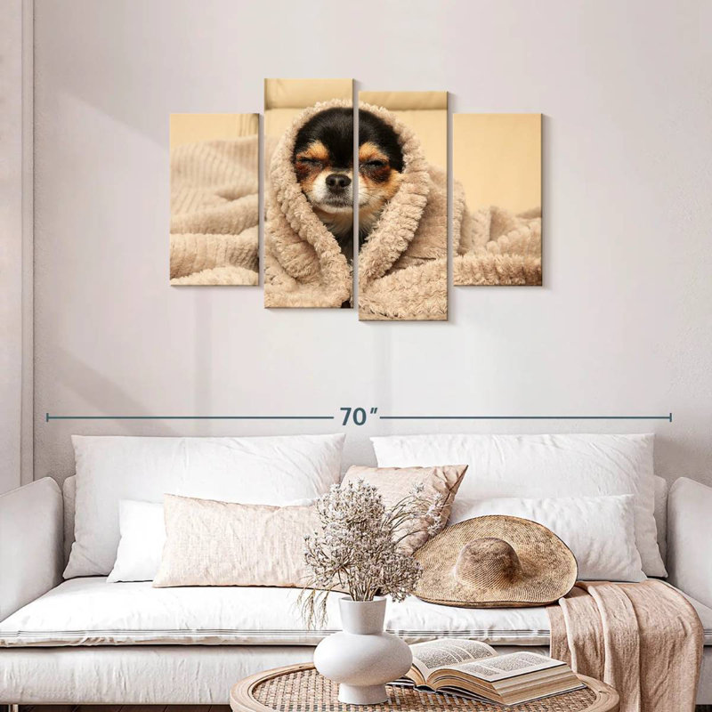 Brampt Cozy Chihuahua Dog, 27'' H x 43'' W