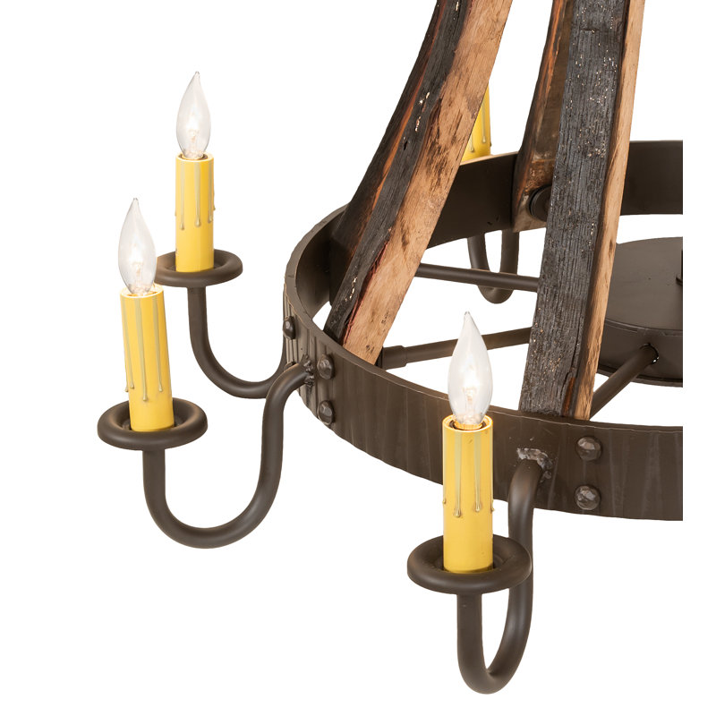 Madera 8 - Light Chandelier