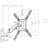 Mount-It! Full Motion Tv Wall Mount With Gas Spring Arm, Fits 23 - 55 In. Screens