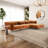 Laley Right-Facing L-Shaped Linen Sectional-1129761804