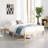 12" High Solid Wood Platform Bed, Easy Assembly, No Squeak-1445230536