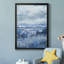 Indigo côtier - Peinture sur toile encadrée-1864691266-1864691267