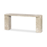 ROMANO 73'' W Marble Console Table