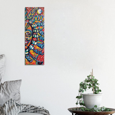 They Call Me Healer by Akaimi The Artist - Wrapped Canvas Panoramic Print