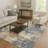 Premium Machine Washable Mouton Abstract Rug-1231871308