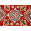 Tapis rouge en laine noué à la main de conception unique 2 pi 0 po x 3 pi 1 po