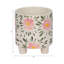 Multicolore à fleurs peintes à la main Lark Manor ™ 6 po