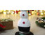 Décoration de Noël animée chantant bonhomme de neige de 18,5 po de hauteur, à piles