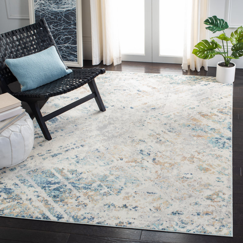Hussain Performance Abstract Rug, Rectangle 8' x 10'