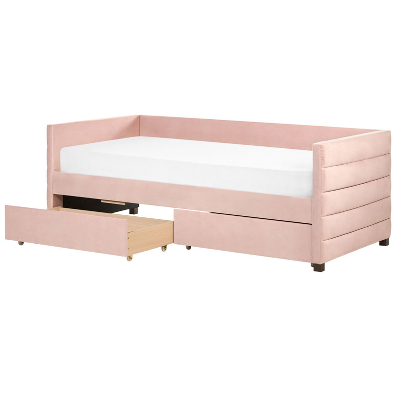 Aaraya Upholstered Daybed, Pink