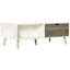 Aubrie Four Leg Coffee Table with Storage-1229732756