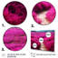 Fushia Blooming Abstraction II - art mural floral-1184097579-1184097580