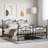 Braidyn Metal Bed Frame with Headboard & Slats, No Mattress, Easy Assembly-476755510-476755507