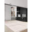 Tapis gris noué à la main 8 pi 1 po x 9 pi 10 po Gabbeh Luribaft