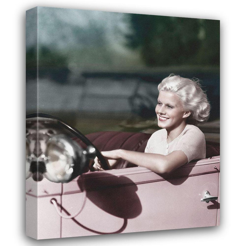 Mercer41 Hollywood, photo d'archives sur toile tendue, Jean Harlow, H 45 po x l 36 po