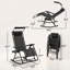 Chaise berçante d'extérieur en métal Mattson-1468068593