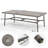 Mariene 8 - Person Patio Dining Set Umbrella Hole Included Rectangular Table with Cushions Included-99361086-99361085
