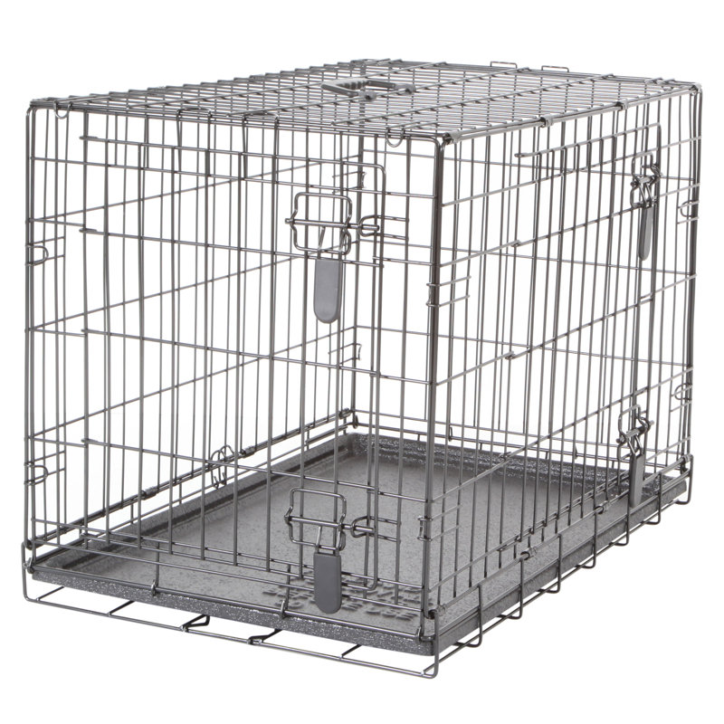 Dogit Metal Pet Crate, Medium (21.5" H x 19" W x 30" L)