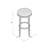 Dejean 31" Swivel Bar Stool