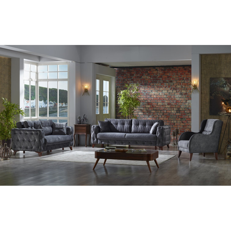 ArtCore Furniture 3 - Piece Living Room Set