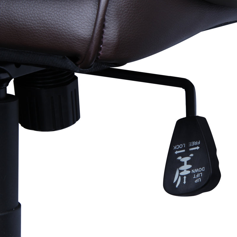 Fauteuil de direction Inglestone Common, Similicuir brun