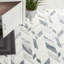 Amari Polished Marble And Aluminum Mosaic-995789254