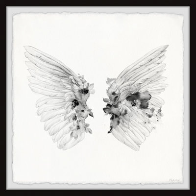 Tainted Wings by Marmont Hill - Single Picture Frame Painting