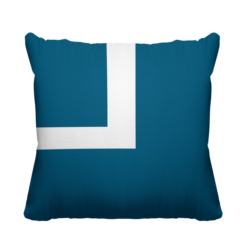Coussin intérieur / extérieur Wheeler, L 19 po x H 19 po, Turquoise