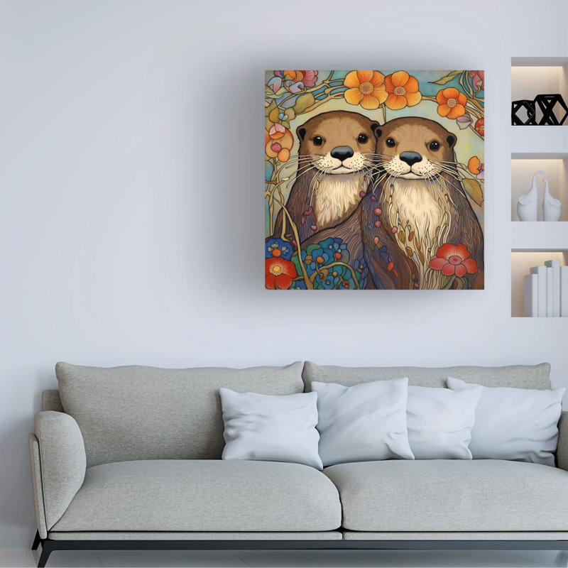 Art sur toile, Rouleau Tina Lavoie, H 14 po x l 14 po