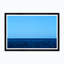 Two Shades Of Blue On The Horizon Print by Tim Klein