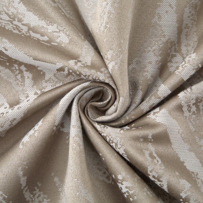 Ensemble d'édredon floral 7 pièces Alameda, Édredon de très grande taille et 6 pièces suppl, Taupe