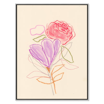 Simple Floral "Simple Floral III" Print