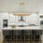 Modern 5 Lights Rectangular Black Crystal Chandelier For Kitchen Island-1938291736