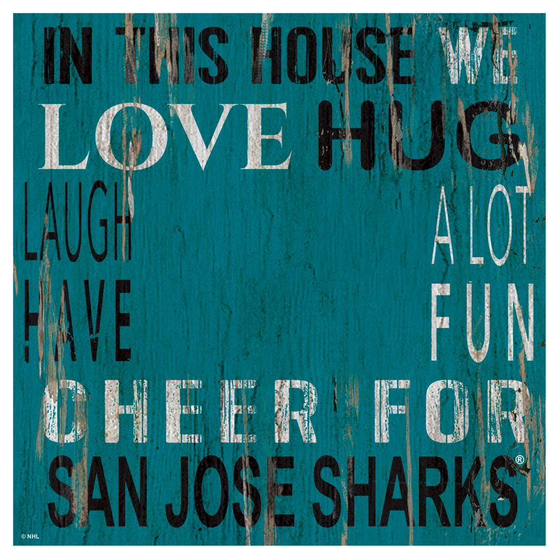 Wall Decor, San Jose Sharks