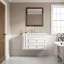 Meuble-lavabo mural avec tiroirs et tablettes-226523543