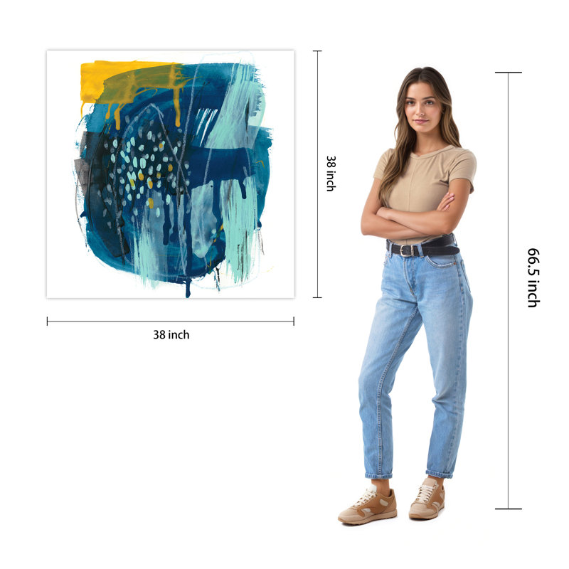 'Intuitive Motion II' Print on Glass
