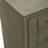 Chantee Rubberwood 3-Drawer Nightstand