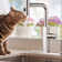 3 Modes Single Handle Pull Down Sprayer Kitchen Faucet With Soap Dispenser
