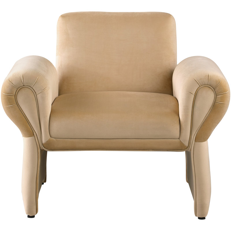 Fleurette 36.5 Wide, Camel Velvet