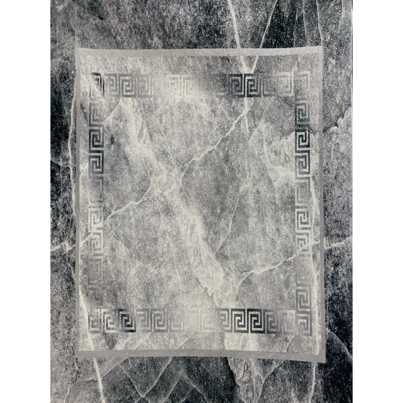 Tapis brun clair / gris Doerun