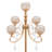 33.8'' H Metal Tabletop Candelabra-2136888711