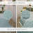 Fabdivine Luxury Block Print Cotton Quilt Floral Boho Bedding for Bedroom & Sofa-111057665-111057650