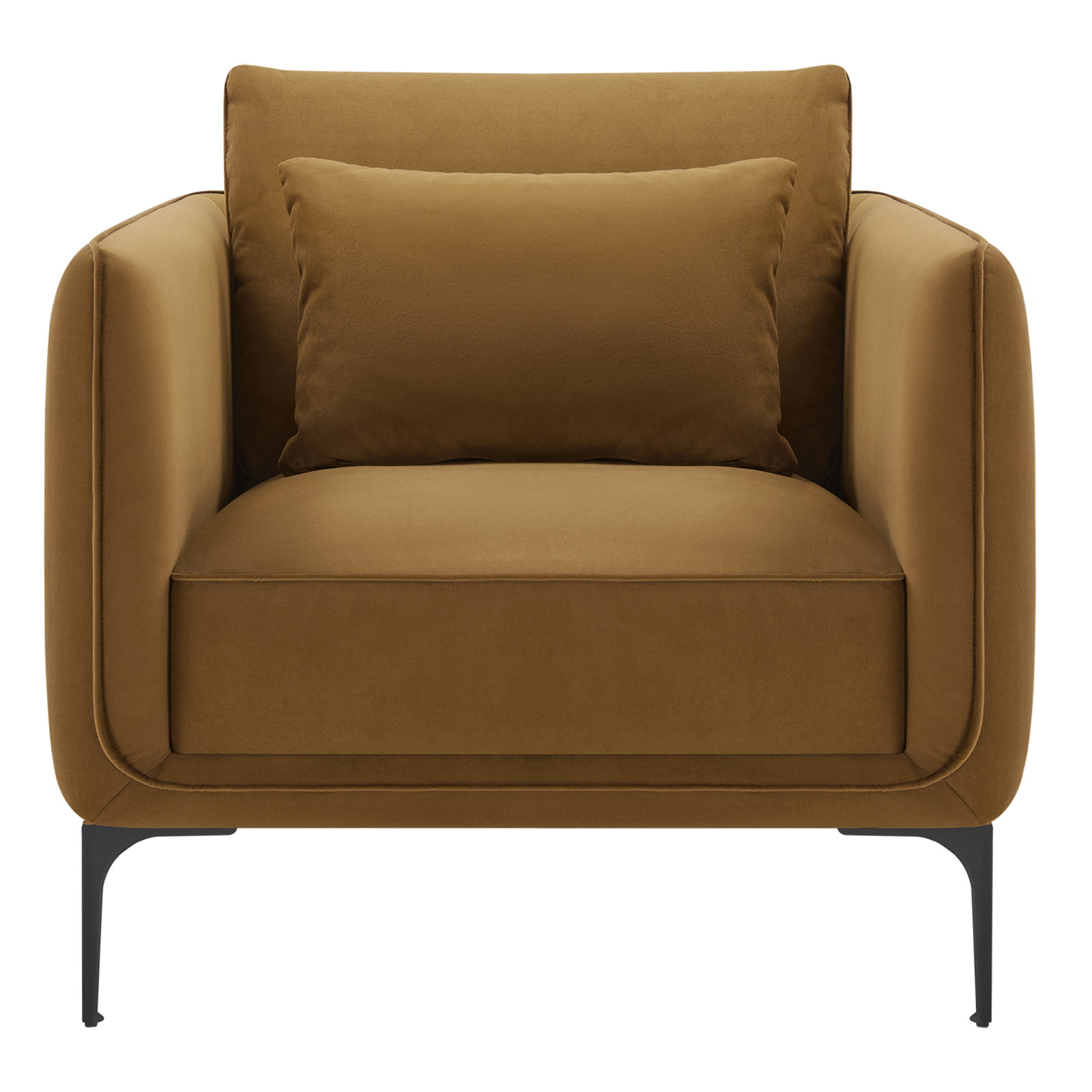 Rae Armchair, Soren Ochre Performance Velvet
