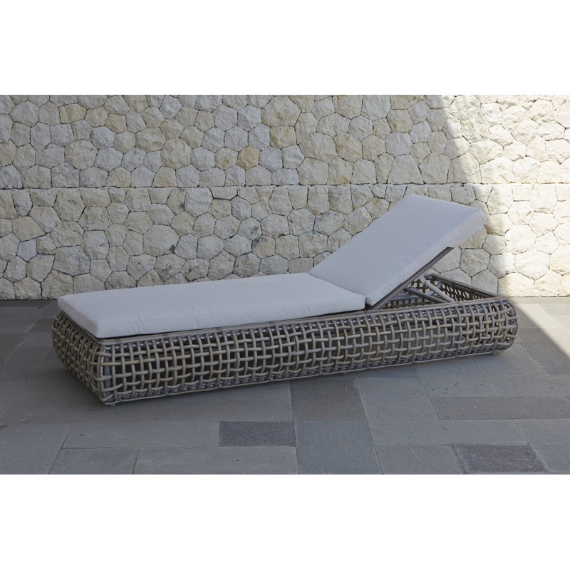 Dynasty Outdoor Chaise Lounge, Canvas Canvas Sunbrella® Canvas