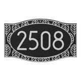Frond Neohaus 1-Line Personalized Wall Address Plaque