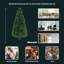 Lighted Artificial Pine Christmas Tree-1713237407