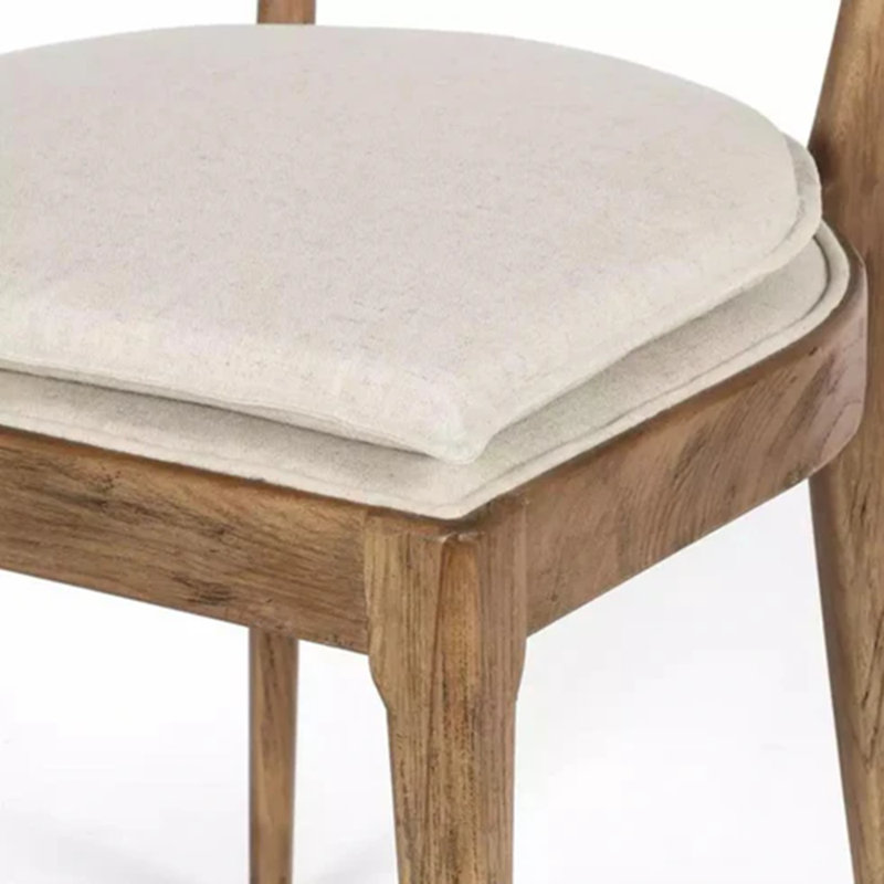 Chaise de salle à manger Anit, Naturel