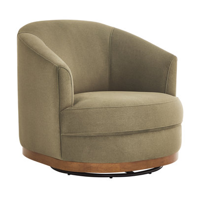 Solay Upholstered Swivel Accent Chair